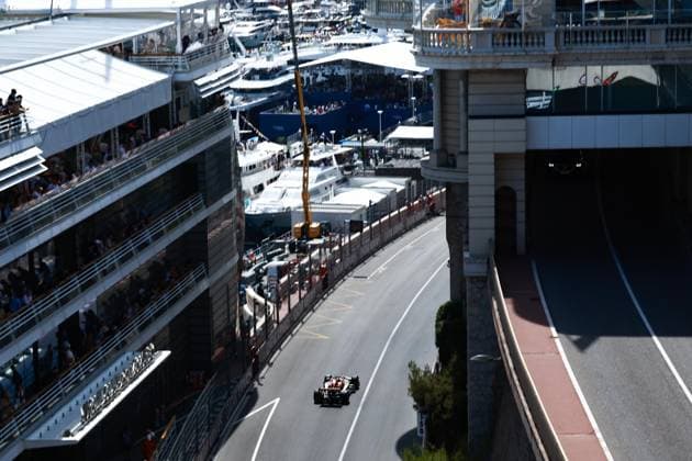 81 PIASTRI Oscar from , McLaren F1 Team MCL40, action Monte Carlo Monaco