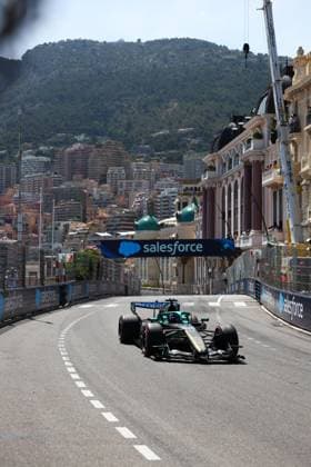 18 STROLL Lance can , Aston Martin F1 Team AMR26, action Monte Carlo Monaco