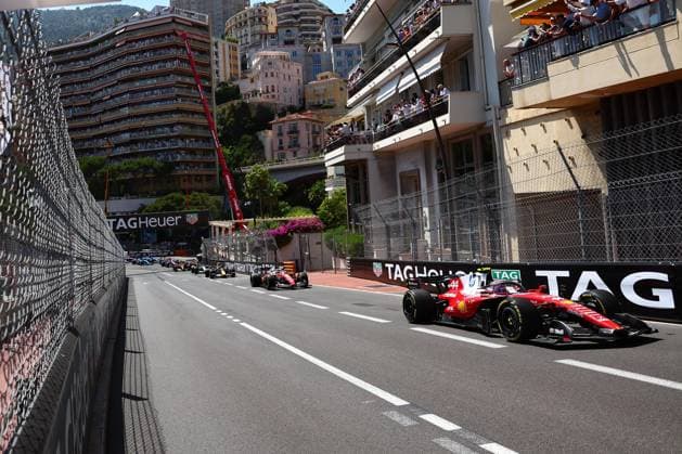 44 HAMILTON Lewis gbr , Scuderia Ferrari SF 26, action Monte Carlo Monaco