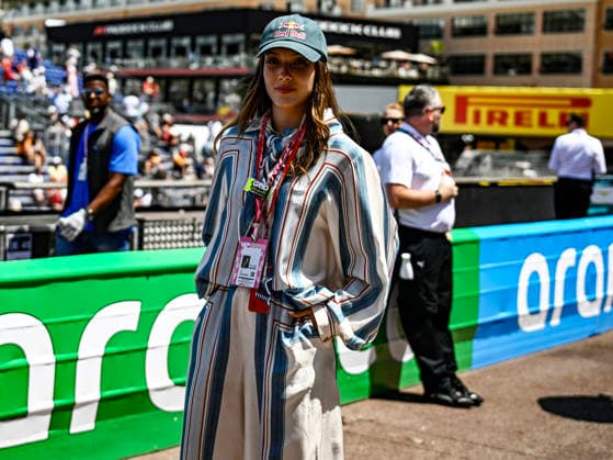 A Guest On The In Pit Lane During Fia Formula One World Championship F1 Monaco Grand Prix 2026, 07 Jun, In Monte Carlo Monaco Photo by Luca Barsali DeFodi Images