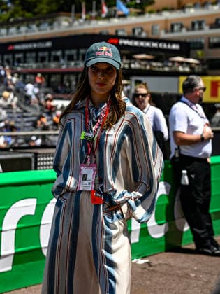 A Guest On The In Pit Lane During Fia Formula One World Championship F1 Monaco Grand Prix 2026, 07 Jun, In Monte Carlo Monaco Photo by Luca Barsali DeFodi Images