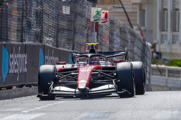 FORMULA 1 LOUIS VUITTON GRAND PRIX DE MONACO 2026 MONACO - JUNE 07 : Hamilton Ferrari pictured during the Formula 1 Louis Vuitton Grand Prix De Monaco 2026, on June 07, 2026 in Monaco, 07 06 2026 Monaco Monaco  Copyright: xBouchezbenx