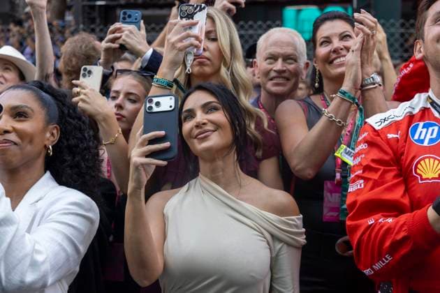 FORMULA 1 LOUIS VUITTON GRAND PRIX DE MONACO 2026 MONACO - JUNE 07 : Kim Kardashian pictured during the Formula 1 Louis Vuitton Grand Prix De Monaco 2026, on June 07, 2026 in Monaco, 07 06 2026 Monaco Monaco  Copyright: xBouchezbenx