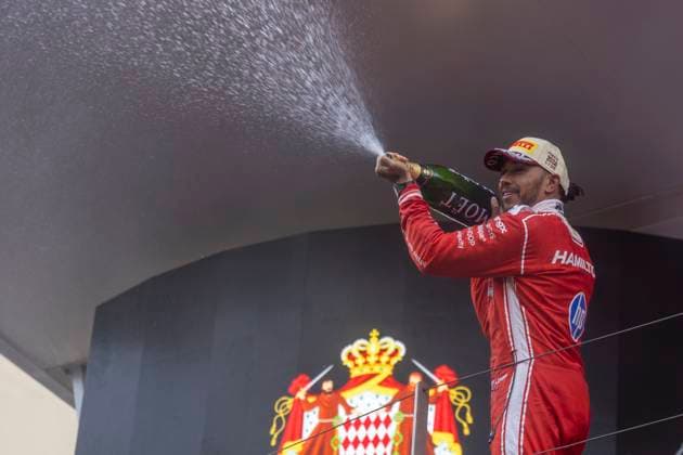 FORMULA 1 LOUIS VUITTON GRAND PRIX DE MONACO 2026 MONACO - JUNE 07 : Hamilton Ferrari pictured during the Formula 1 Louis Vuitton Grand Prix De Monaco 2026, on June 07, 2026 in Monaco, 07 06 2026 Monaco Monaco  Copyright: xBouchezbenx