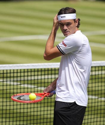 07 06 2026, Boss Open 2026, ATP Tour 250 Stuttgart, TTC Weissenhof, Tennis, Sport, in the picture Taylor Fritz USA