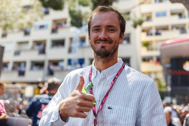 Daniil Medwedew, Grosser Preis von Monaco, Motorsport, Formel 1, Saison 2026, 07.06.2026 Grosser Preis von Monaco, Motorsport, Formel 1, Saison 2026, 07.06.2026 Copyright: xEibner-Pressefoto AlexanderxNeisx EP_ANS