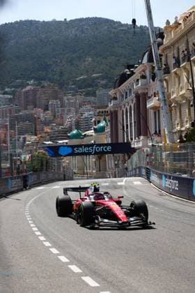 44 HAMILTON Lewis gbr , Scuderia Ferrari SF 26, action Monte Carlo Monaco