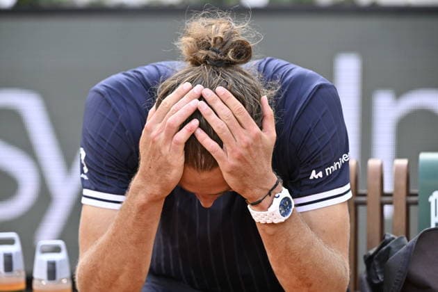 Tennis -Internationaux de France - Roland Garros 2026 - ITF - 07 06 2026 - Tennis -Internationaux de France - Roland Garros 2026 - ITF - 07 06 2026 - Finale du simple messieurs - Alexander Zverev Allemagne ParisFrance  Copyright: xChryslenexCaillaud Psnewzx