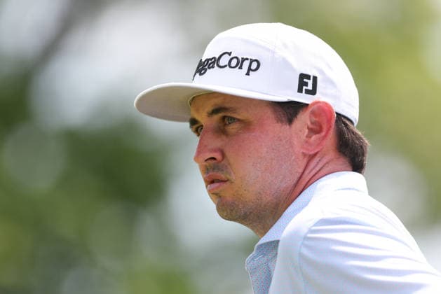 DUBLIN, OH - JUNE 07: J.T. Poston of the United States stands on the first tee during the final round of the Memorial Tournament presented by Workday at Muirfield Village Golf Club on June 7, 2026 in Dublin, OH. (Photo by Ian Johnson Icon Sportswire) GOLF: JUN 07 PGA, Golf Herren the Memorial Tournament presented by Workday EDITORIAL USE ONLY Icon260607039