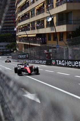 44 HAMILTON Lewis gbr , Scuderia Ferrari SF 26, action Monte Carlo Monaco