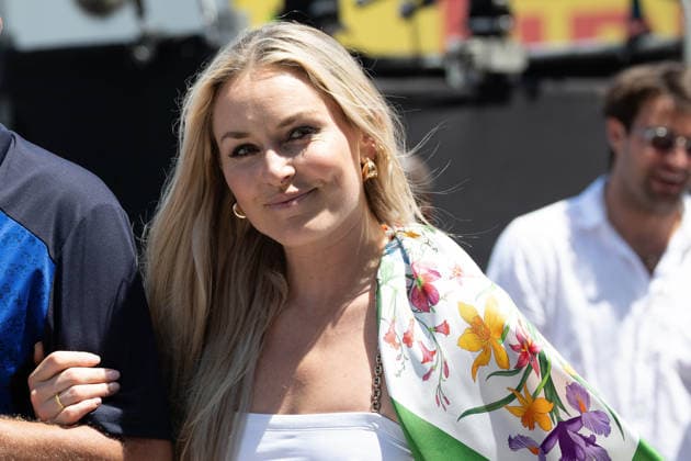 07 06 2026, xrarjax, Motorsport FIA Formula 1, Grand Prix of Monaco 2025 v l Lindsey Vonn FIA REGULATIONS PROHIBIT ANY USE OF PHOTOGRAPHS as IMAGE SEQUENCES and or QUASI VIDEO Monte Carlo MANDATORY CREDIT: Beto Issa Photos ALL RIGHTS RESERVED: www.betoissaphotos.com