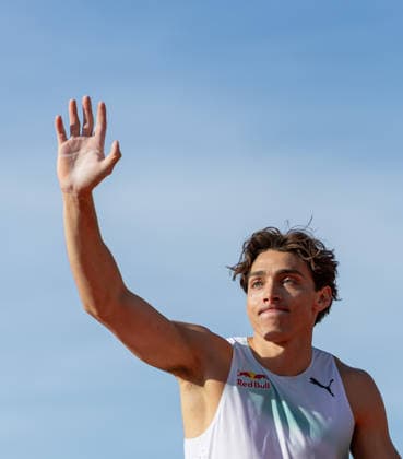 260607 Armand Duplantis of Sweden competes in the men s pole vault looks dejected after competing in Bauhaus galan, part of the Diamond League series, June 7, 2026 in Stockholm Photo Maxim ThorÃ BILDBYRAN kod MT MT1057 friidrott athletics friidrett diamond league bauhaus galan bbeng Stockholm sverie depp  Copyright: MAXIMxTHORE BB260607MT142