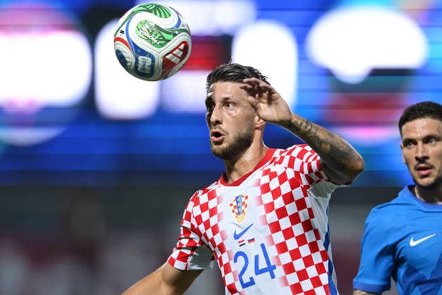 Croatia v Slovenia - International Friendly, Länderspiel, Nationalmannschaft Marco Pasalic of Croatia in action during the international friendly match between Croatia and Slovenia at Stadium Varteks on June 7, 2026 in Varazdin, Croatia.  IgorxSoban PIXSELL