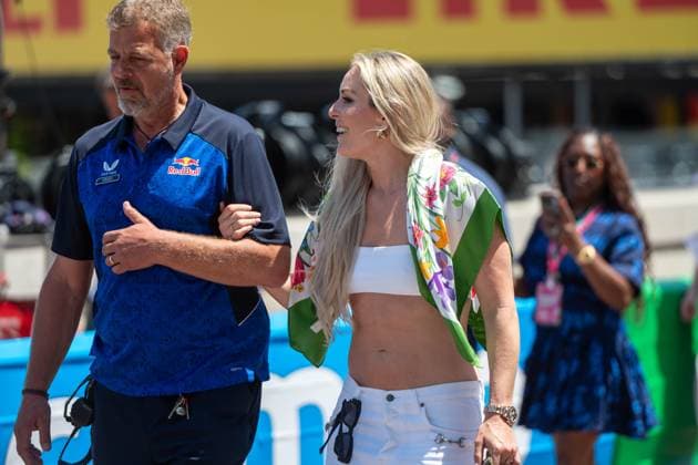Lindsey Vonn, Race Day, Monaco Grand Prix, Motorsport, Men, Formula 1, 07 06 2026 Monte Carlo Monaco MCO Copyright: xkolbert-press MartinxWdziecznyx