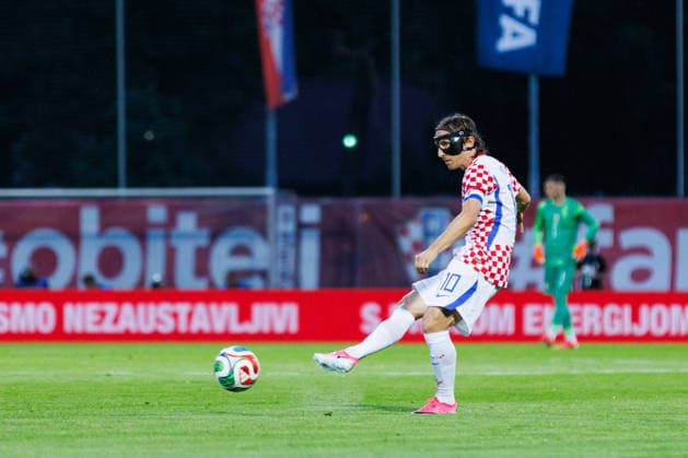 Pre World cup international friendly 2026 match between Croatia and Slovenia Luka Modric Croatia 10 seen during Pre World cup international friendly 2026 football match between Croatia and Slovenia, Stadium Varteks, Varazdin, Croatia 07 06 2026 Copyright: xBEAUTIFULxSPORTS Bosnjakovicx