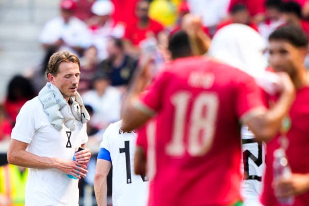 World Cup 2026 Harrison, New Jersey, USA 20260607 Norway s Sander Berge during the private international football match between Norway and Morocco at Sports Illustrated Stadium Photo Fredrik Varfjell NTB Harrison, New Jersey United States EDITORIAL USE ONLY RESTRICTED USE FOR BETTING COMPANIES  Copyright: xFredrikxVarfjellx xNTBx