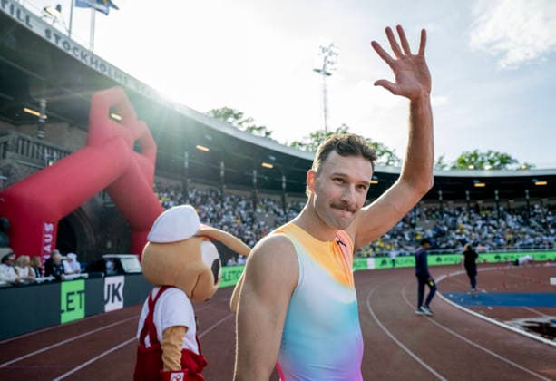 STOCKHOLM, SWEDEN 20260607 Kurtis Marschall, Australia, wins the mens pole vault during Sundays Diamond League gala Bauhaus Gala at Stockholm Stadium STOCKHOLM SWEDEN x10430x  Copyright: xChristinexOlsson TTx DIAMOND LEAGUE STOCKHOLM 2026