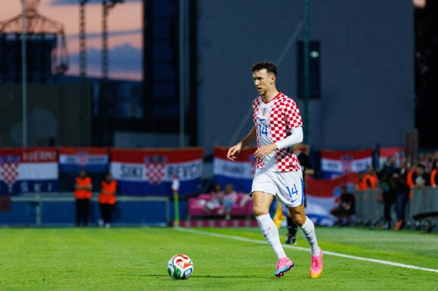 Pre World cup international friendly 2026 match between Croatia and Slovenia Ivan Perisic Croatia 14 seen during Pre World cup international friendly 2026 football match between Croatia and Slovenia, Stadium Varteks, Varazdin, Croatia 07 06 2026 Copyright: xBEAUTIFULxSPORTS Bosnjakovicx