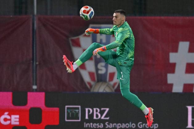 Croatia v Slovenia - International Friendly, Länderspiel, Nationalmannschaft Dominik Livakovic of Croatia during the international friendly match between Croatia and Slovenia at Stadium Varteks on June 7, 2026 in Varazdin, Croatia.  IgorxSoban PIXSELL