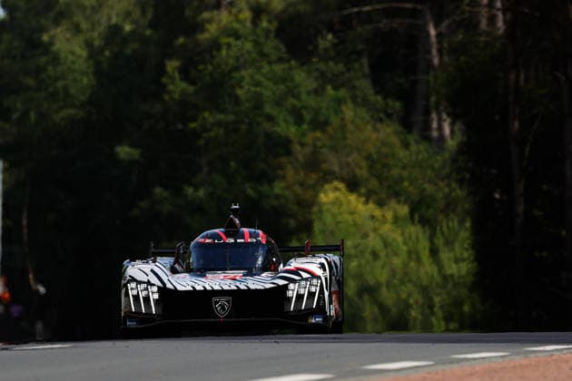 24 HEURES DU MANS 2026 - TEST DAY 94 DUVAL LoÃ¯c (fra), JAKOBSEN Malthe (dnk), POURCHAIRE ThÃ o (fra), Peugeot TotalEnergies, Peugeot 9X8 94, Hypercar, action, during the Test Day of the 24 Hours of Le Mans 2026, 3rd round of the 2026 FIA World Endurance Championship, on June 7, 2026 on the Circuit des 24 Heures du Mans in Le Mans, France - Le MansFrance  Copyright: xFREDERICxLExFLOCxHx