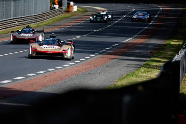 24 HEURES DU MANS 2026 - TEST DAY 12 DELETRAZ Louis (swi), STEVENS Will (gbr), NATO Norman (fra), Cadillac Hertz Team Jota, Cadillac V-Series.R 12, Hypercar, action, during the Test Day of the 24 Hours of Le Mans 2026, 3rd round of the 2026 FIA World Endurance Championship, on June 7, 2026 on the Circuit des 24 Heures du Mans in Le Mans, France - Le MansFrance  Copyright: xFREDERICxLExFLOCxHx