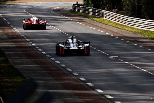 24 HEURES DU MANS 2026 - TEST DAY 93 DI RESTA Paul (gbr), VANDOORNE Stoffel (bel), CASSIDY Nick (nzl), Peugeot TotalEnergies, Peugeot 9X8 93, Hypercar, action, during the Test Day of the 24 Hours of Le Mans 2026, 3rd round of the 2026 FIA World Endurance Championship, on June 7, 2026 on the Circuit des 24 Heures du Mans in Le Mans, France - Le MansFrance  Copyright: xFREDERICxLExFLOCxHx