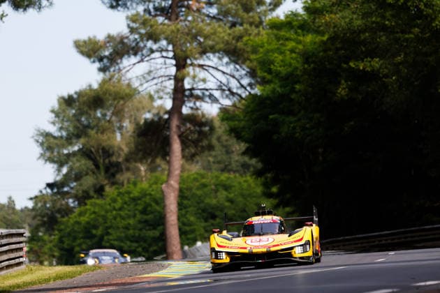 24 HEURES DU MANS 2026 - TEST DAY 83 YE Yifei (chn), KUBICA Robert (pol), HANSON Phil (gbr), AF Corse, Ferrari 499P 83, Hypercar, action, during the Test Day of the 24 Hours of Le Mans 2026, 3rd round of the 2026 FIA World Endurance Championship, on June 7, 2026 on the Circuit des 24 Heures du Mans in Le Mans, France - Le MansFrance  Copyright: xFREDERICxLExFLOCxHx
