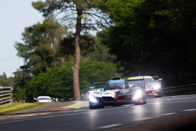 24 HEURES DU MANS 2026 - TEST DAY 15 MAGNUSSEN Kevin (dnk), MARCIELLO Raffaele (swi), VANTHOOR Dries (bel), BMW M Team WRT, BMW M Hybrid V8 15, Hypercar, action, during the Test Day of the 24 Hours of Le Mans 2026, 3rd round of the 2026 FIA World Endurance Championship, on June 7, 2026 on the Circuit des 24 Heures du Mans in Le Mans, France - Le MansFrance  Copyright: xFREDERICxLExFLOCxHx