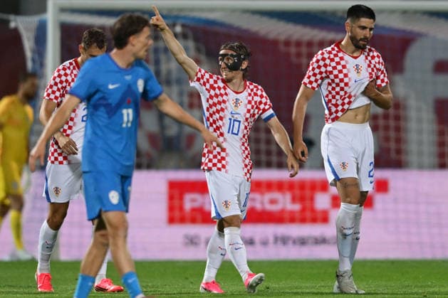 Croatia v Slovenia - International Friendly, Länderspiel, Nationalmannschaft Luka Modric of Croatia celebrate after scoring first goal during the international friendly match between Croatia and Slovenia at Stadium Varteks on June 7, 2026 in Varazdin, Croatia.  IgorxSoban PIXSELL