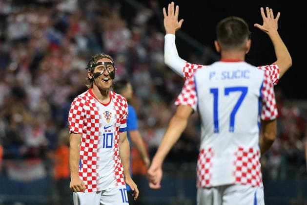Croatia v Slovenia - International Friendly, Länderspiel, Nationalmannschaft Luka Modric of Croatia celebrate after scoring first goal during the international friendly match between Croatia and Slovenia at Stadium Varteks on June 7, 2026 in Varazdin, Croatia.  VjeranxZganecxRogulja PIXSELL