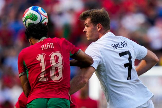 World Cup 2026 Harrison, New Jersey, USA 20260607 Norway s Alexander Sorloth during the private international football match between Norway and Morocco at Sports Illustrated Stadium Photo Fredrik Varfjell NTB Harrison, New Jersey United States EDITORIAL USE ONLY RESTRICTED USE FOR BETTING COMPANIES  Copyright: xFredrikxVarfjellx xNTBx