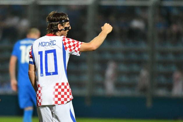 Croatia v Slovenia - International Friendly, Länderspiel, Nationalmannschaft Luka Modric of Croatia celebrate after scoring first goal during the international friendly match between Croatia and Slovenia at Stadium Varteks on June 7, 2026 in Varazdin, Croatia.  VjeranxZganecxRogulja PIXSELL
