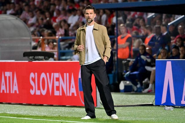 VARAZDIN, CROATIA - JUNE 07: Bostjan Cesar head coach of Slovenia during the International men’s football Friendly match between Croatia and Slovenia at Stadium Varteks, Varazdin on June 07, 2026 in Varazdin, Croatia. (Photo by Igor Kupljenik Sports Press Photo).  Copyright: xIgorxKupljenikx xSPPx Sportspressphoto_SPR163082