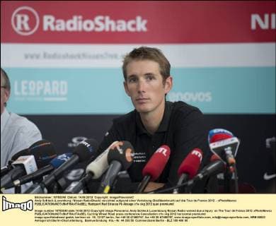 Cycling, Press Conference with Andy Schleck