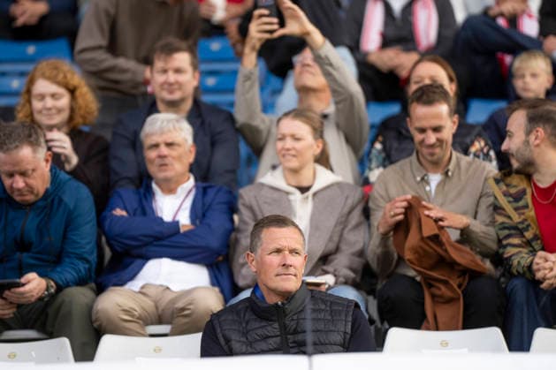 National team test match Denmark Ukraine DBU football director Peter Moeller in the stands during the football international match between Denmark and Ukraine at Odense Stadium on Sunday, June 7, 2026 Photo Bo Amstrup Ritzau Scanpix , Odense Denmark Mors  Copyright: BoxAmrstrupx xRitzauxScanpix BoxAmstrupx spdk20260607-223454-L