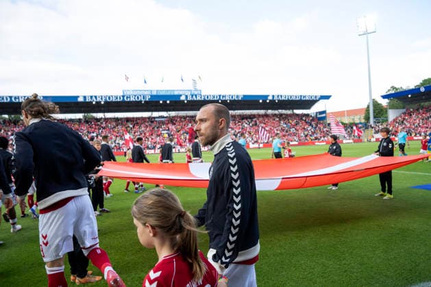 National Team Test Match Denmark Ukraine Denmark s Christian Eriksen takes to the field for his 150th match during the football international between Denmark and Ukraine at Odense Stadium on Sunday, June 7, 2026 Photo Bo Amstrup Ritzau Scanpix , Odense Denmark Mors  Copyright: BoxAmrstrupx xRitzauxScanpix BoxAmstrupx spdk20260607-223849-L