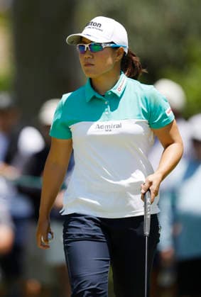 Nasa Hataoka of Japan prepares to putt on the 1st green during the final round of the 81st Women s U.S. Open golf championship at the Riviera Country Club in Pacific Palisades, California, on Sunday, June 7, 2026.  GLP20260607959 CAROLINExBREHMAN