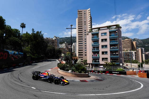 F1 - MONACO GRAND PRIX 2026 Start of the race 03 VERSTAPPEN Max (nld), Red Bull Racing Ford RB22, action during the Formula 1 Grand Prix de Canada 2026, 6th round of the 2026 Formula One World Championship, WM, Weltmeisterschaft from June 5 to 7, 2026 on the Circuit de Monaco, in Monte-Carlo, Monaco - Monte-CarloMonaco  Copyright: xEricxAlonsox