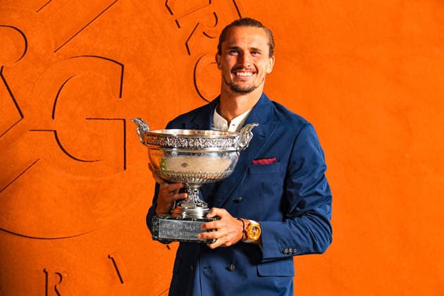 TENNIS : Photos officiel du Vainqueur - Roland Garros 2026 - Paris - 07 06 2026 Alexander Zverev (GER) ParisFrance  Copyright: xBaptistexAutissierx
