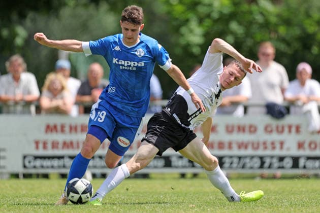 Football, RL Südwest, promotion match, FC Eddersheim - FK 03 Pirmasens