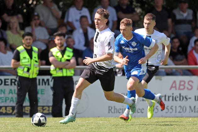 Football promotion match RL SW FC Eddersheim FK 03 Pirmasens 07 06 26, NIKLAS KRAUS FCE ,