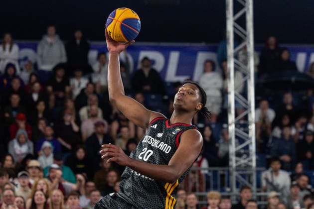 FIBA 3x3 World Cup Fabian Giessmann during FIBA 3x3 World Cup Final match Latvia vs Germany in Warsaw, Poland, on June 7, 2026 Warsaw Poland  Copyright: xFotoxOlimpikx originalFilename:jastrzebowski-fiba3x3w260607_npVCA.jpg