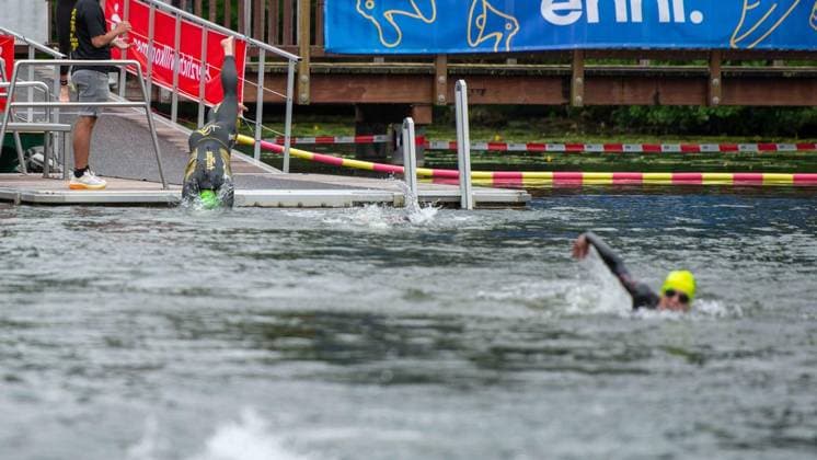 First Enni Triathlon Moers updated FOR EDITORIAL PURPOSES ONLY EDITORIAL USE ONLY p , at the first Enni Triathlon on Sunday, 07 06 2026, in Moers Germany NRW Moers Copyright ChristianxCreon Copyright: ChristianxCreon doc866vv7aibmq98grlgdh ,EDITORIAL USE ONLY