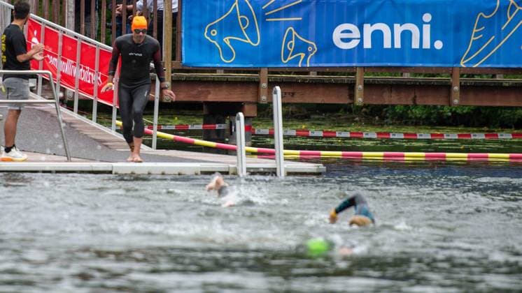 First Enni Triathlon Moers updated FOR EDITORIAL PURPOSES ONLY EDITORIAL USE ONLY p , at the first Enni Triathlon on Sunday, 07 06 2026, in Moers Germany NRW Moers Copyright ChristianxCreon Copyright: ChristianxCreon doc866vv7aqn1efje5gbxr ,EDITORIAL USE ONLY