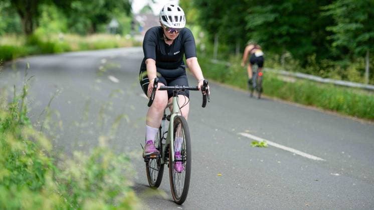 First Enni Triathlon Moers updated FOR EDITORIAL PURPOSES ONLY EDITORIAL USE ONLY p Luisa Kobus, age group W 30, at the first Enni Triathlon on Sunday, 07 06 2026, in Moers Germany NRW Moers Copyright ChristianxCreon Copyright: ChristianxCreon doc866vvbqx6e010eet1gd2 ,EDITORIAL USE ONLY