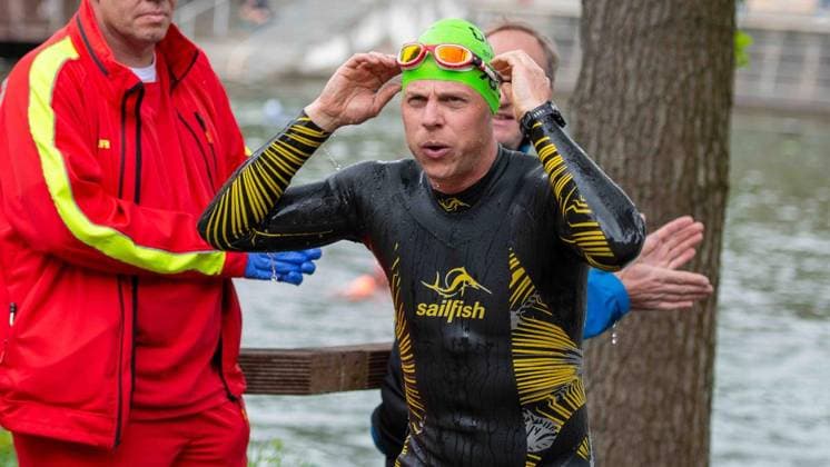 First Enni Triathlon Moers FOR EDITORIAL PURPOSES ONLY EDITORIAL USE ONLY p , at the first Enni Triathlon on Sunday, 07 06 2026, in Moers Germany NRW Moers Copyright ChristianxCreon Copyright: ChristianxCreon doc866vve6mimw135wjk1a3s ,EDITORIAL USE ONLY