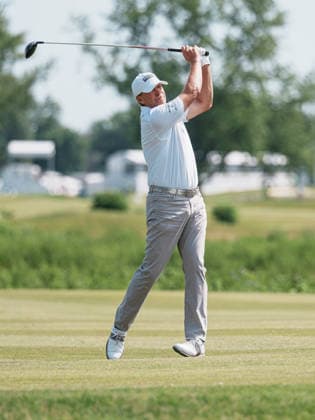 PGA, Golf Herren Tour Champions: American Family Insurance Championship - Final Round MADISON, WI - JUNE 7: Steve Stricker follows through on a golf swing on hole 11 during the PGA Tour Champions: American Family Insurance Championship - Final Round at TPC Wisconsin on June 7, 2026 in Madison, Wisconsin. Madison TPC Wisconsin WI United States Copyright: xRossxHarried ISIxPhotosx 9314