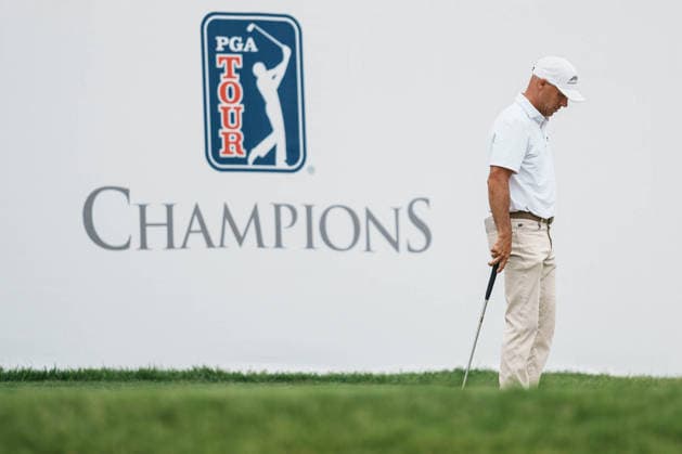 PGA, Golf Herren Tour Champions: American Family Insurance Championship - Final Round MADISON, WI - JUNE 7: Ben Crane walks with his putter near the 15th hole during the PGA Tour Champions: American Family Insurance Championship - Final Round at TPC Wisconsin on June 7, 2026 in Madison, Wisconsin. Madison TPC Wisconsin WI United States Copyright: xRossxHarried ISIxPhotosx 9314