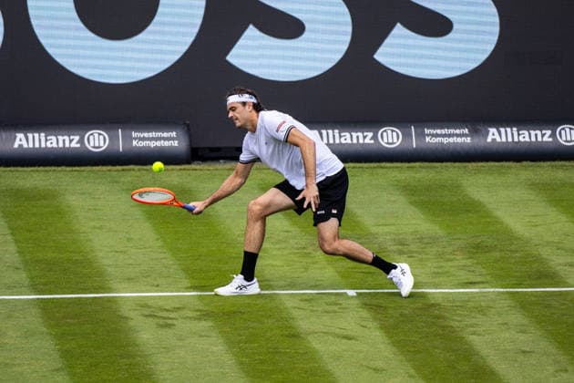 07 06 26 Boss Open Stuttgart Germany, Stuttgart, 07 06 2026, Tennis, Boss Open Stuttgart Taylor Fritz USA