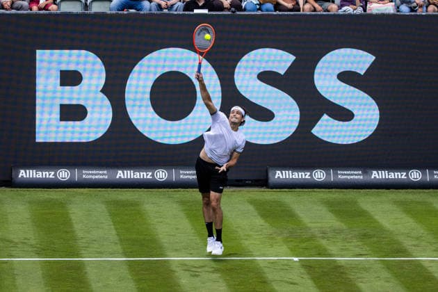 07 06 26 Boss Open Stuttgart Germany, Stuttgart, 07 06 2026, Tennis, Boss Open Stuttgart Taylor Fritz USA